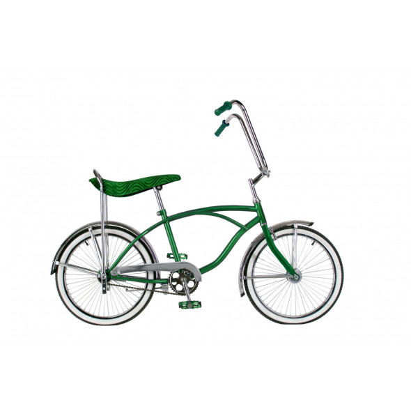 Sedlo Banana seat biele Pecobikes Juicy bikes