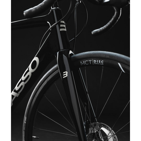 Cestný bicykel BASSO VENTA DISC, STEALTH, SHIMANO 105, MICROTECH MCT, 2024