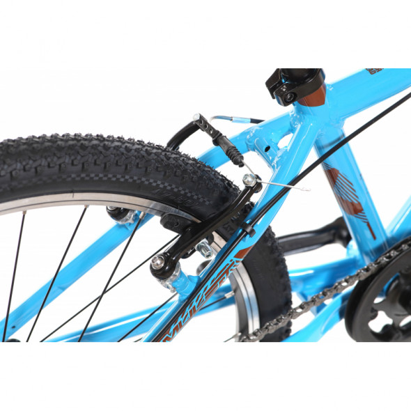 Detský bicykel Amulet 24 Fun 2022 light blue/brown