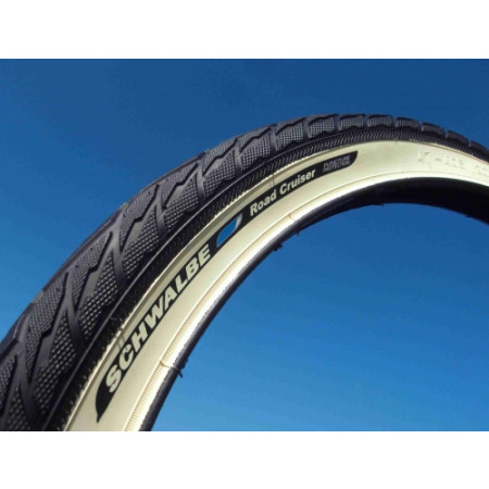 Plášť Schwalbe Road Cruiser 47-406, 20 x 1.75, biely bok