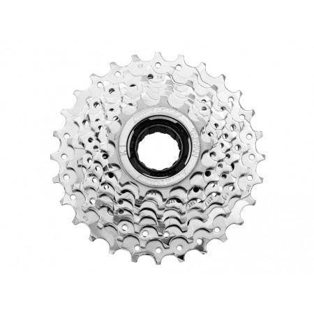 Viackolečko Sunrace 7 speed, strieborné