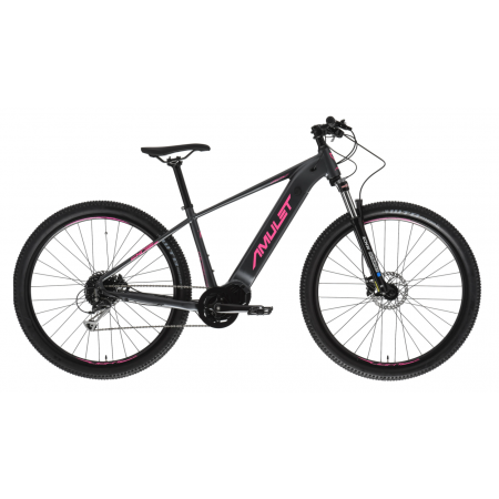 Bicykel EBIKE AMULET 29 eRival 4.0 SH, black matt/pink, 2023