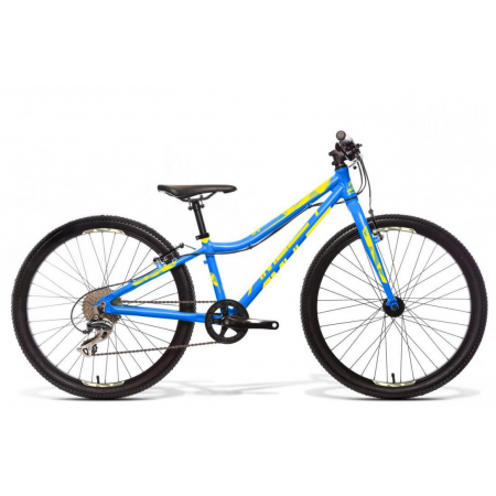 Detský bicykel Amulet 24 Fun 2022 blue shiny/light green shiny