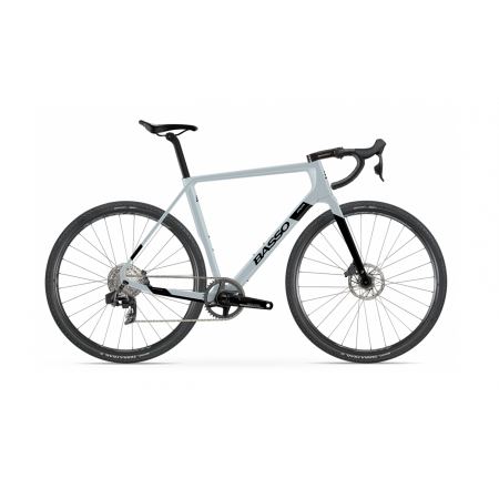 Gravel bicykel BASSO PALTA, STONE GRAY, SRAM RIVAL ETAP AXS XPLR, MICROTECH MX25, 2024