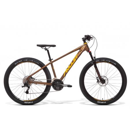 Horský bicykel AMULET 27,5 Wild Cat 3.0, deep green/yellow, 2022
