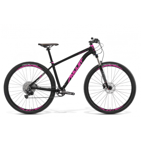 Horský bicykel AMULET 29 Night cat 3.0, black matt/pink, 2023